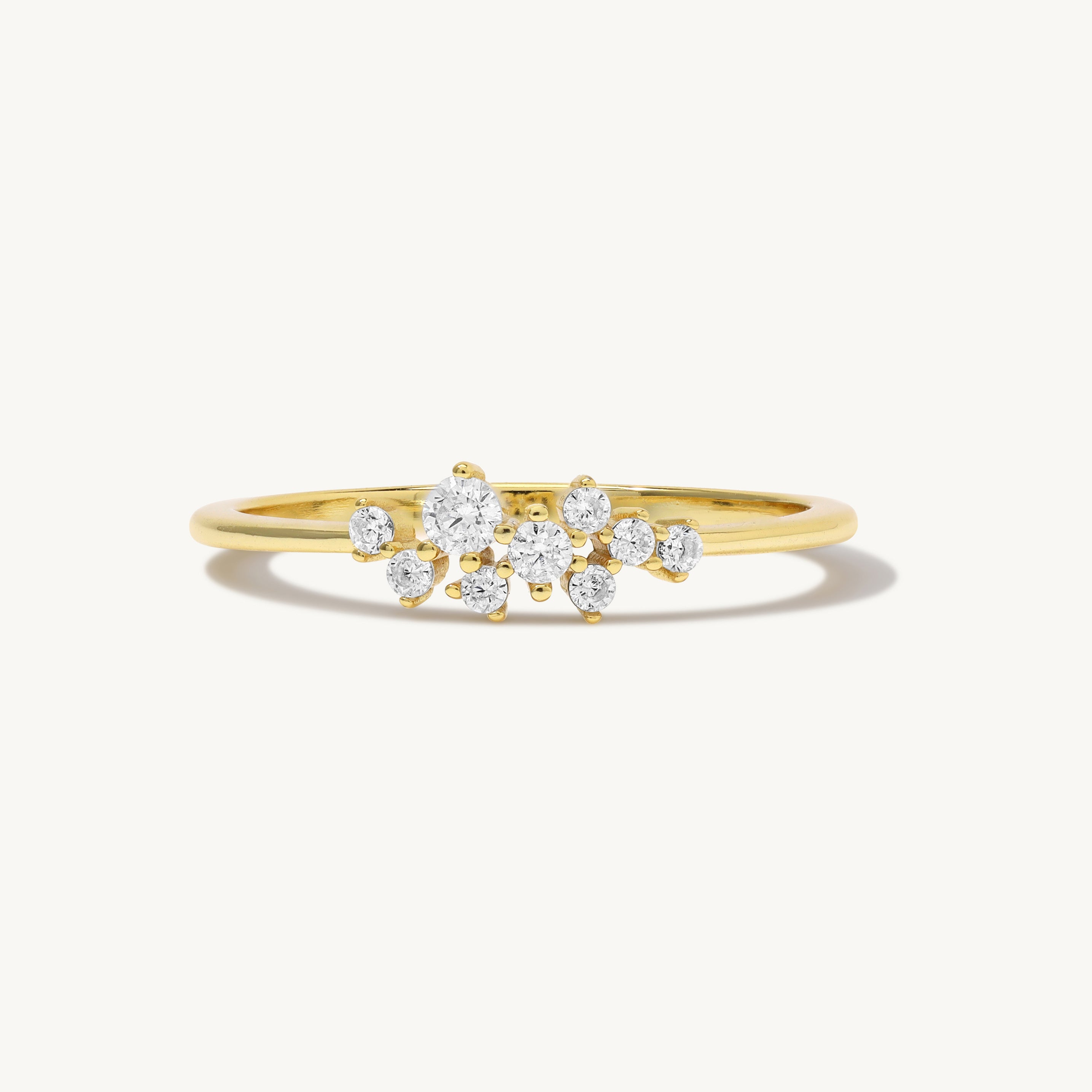 Debora Dainty Cluster Ring