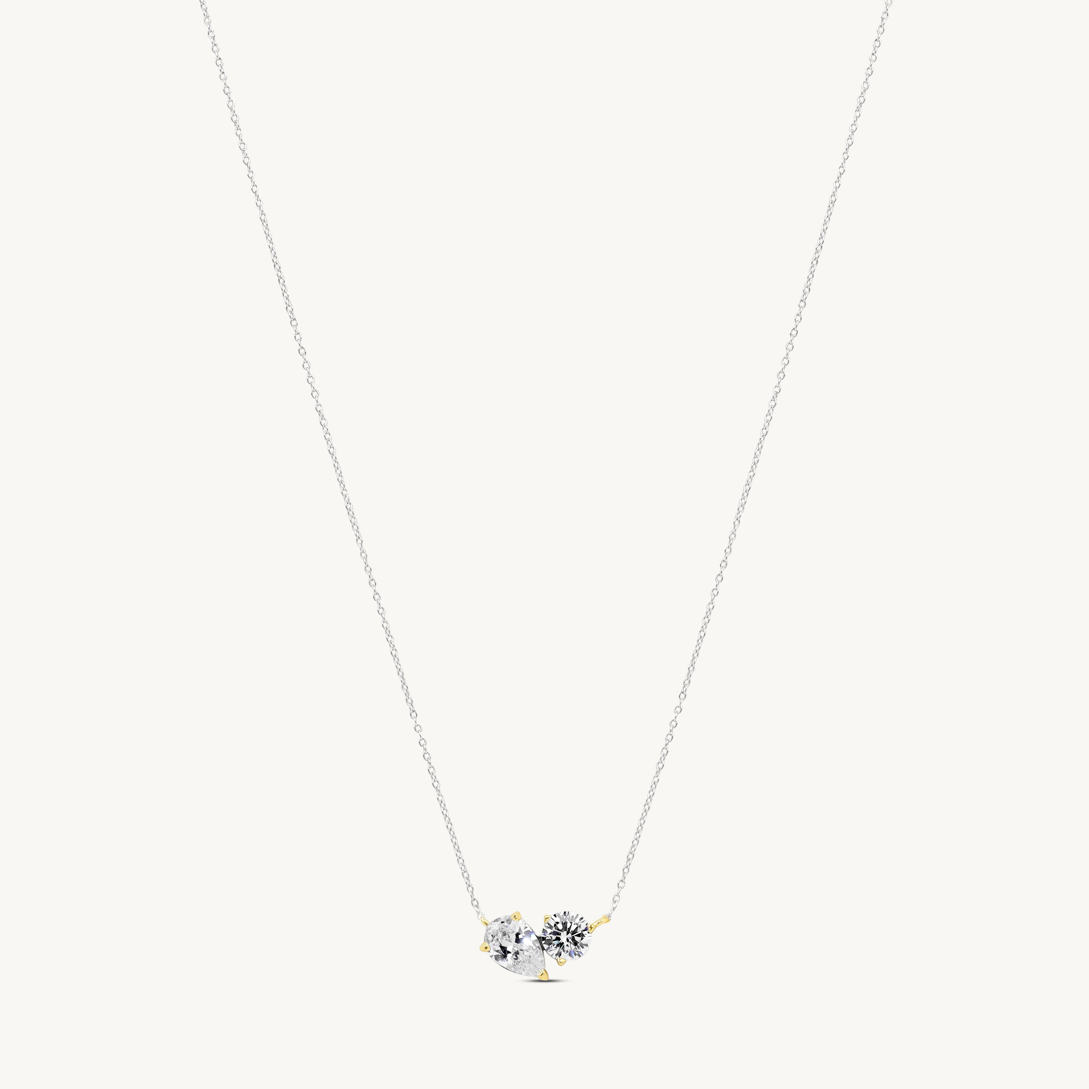 Vera Multistone Pendant Necklace