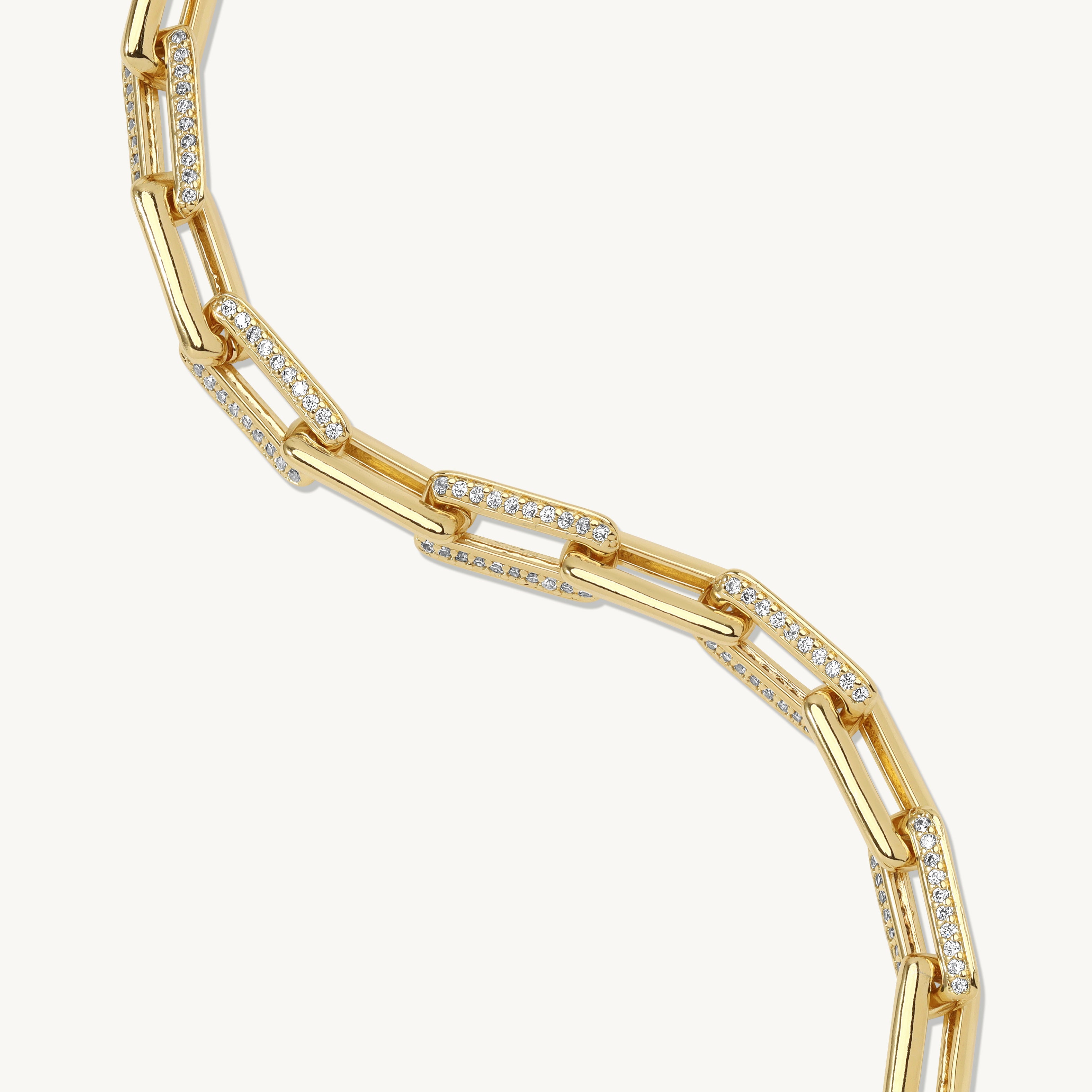 Francesca Paperclip Bracelet