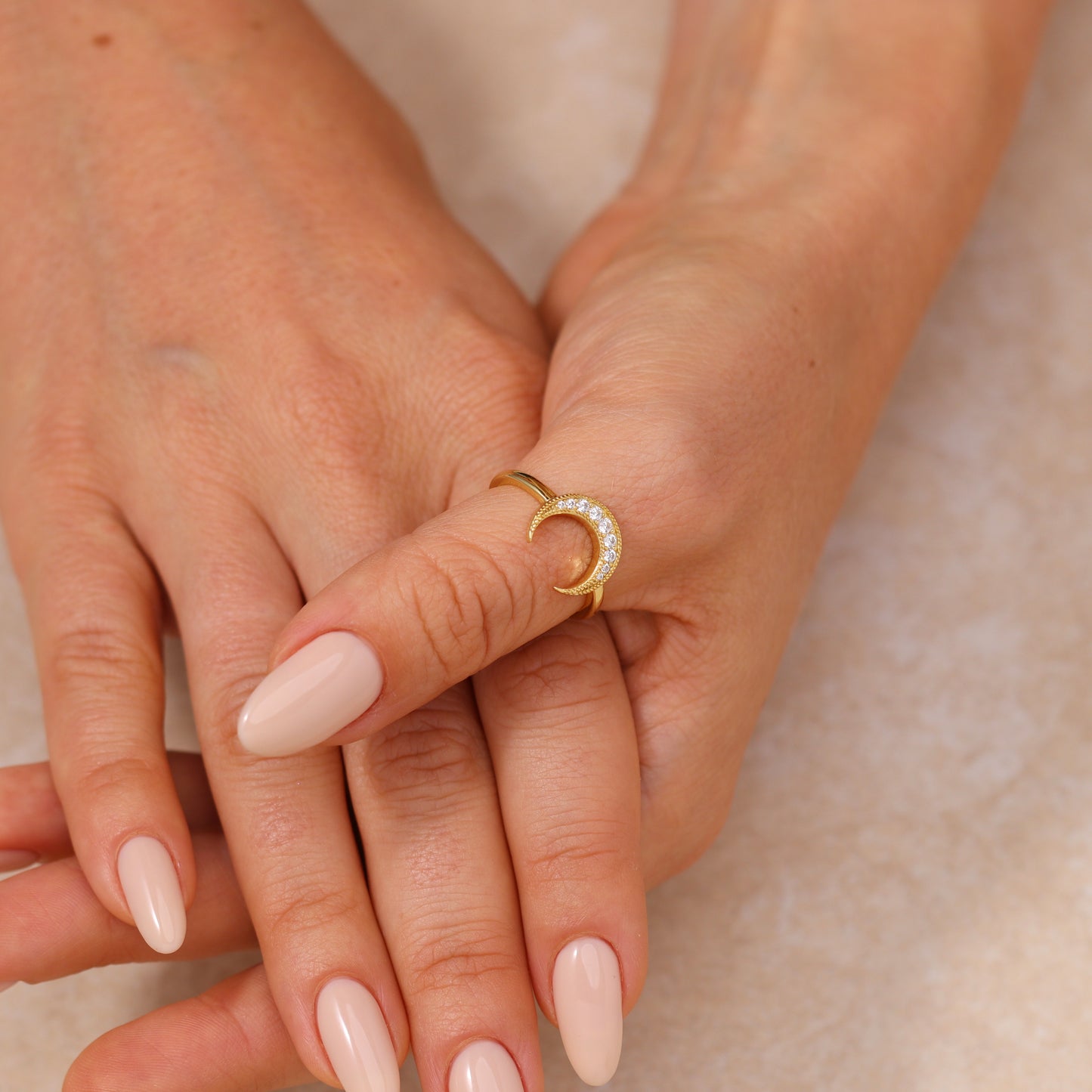 Leila Moon Ring