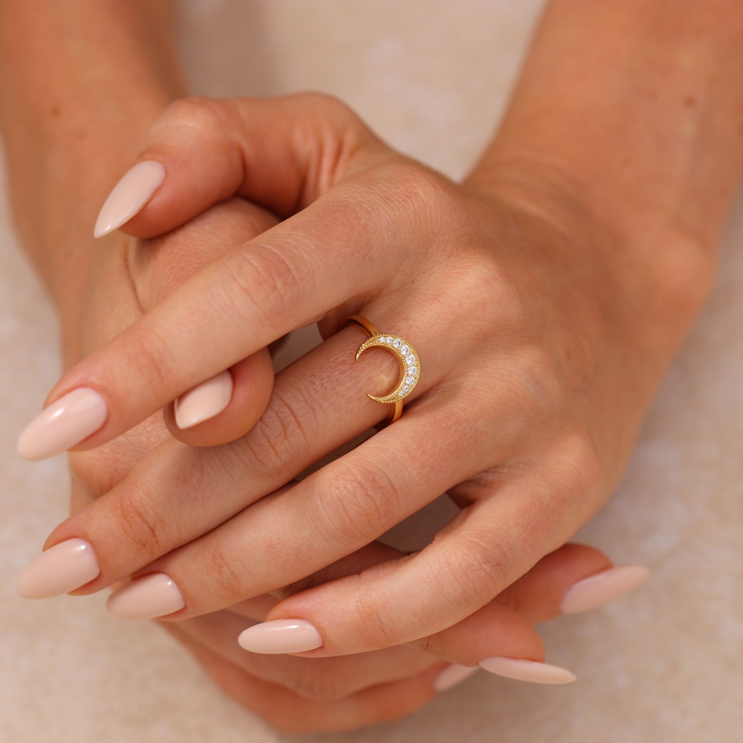Leila Moon Ring