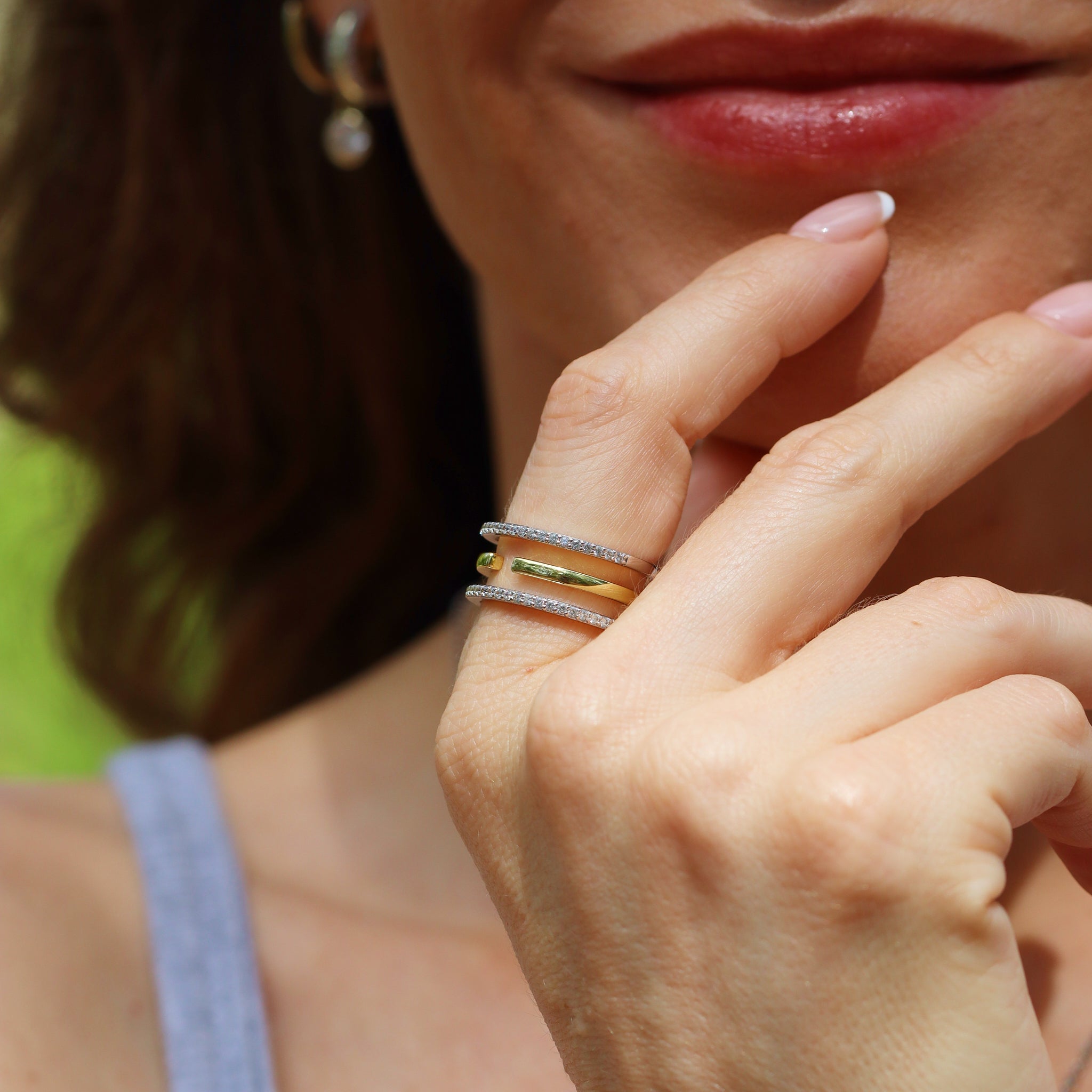 Lotte Gemstone Ring