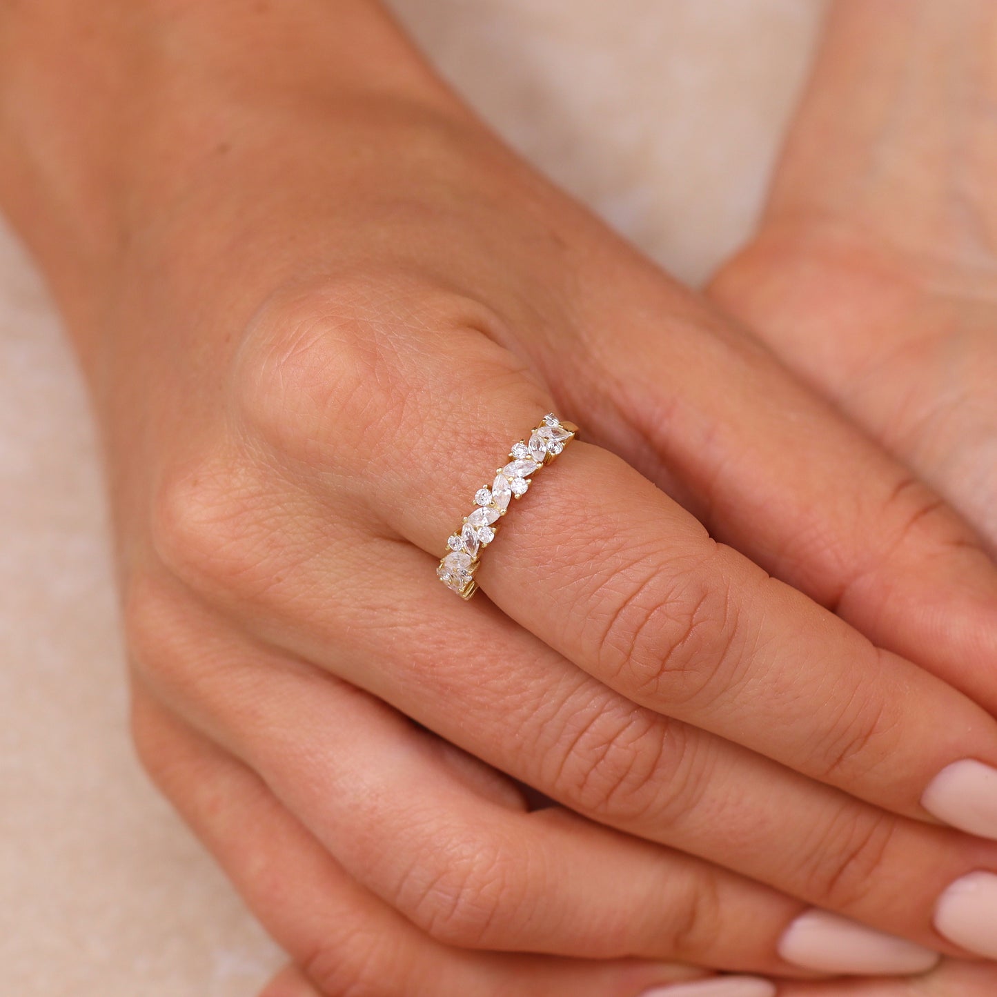 Sia Cluster Ring