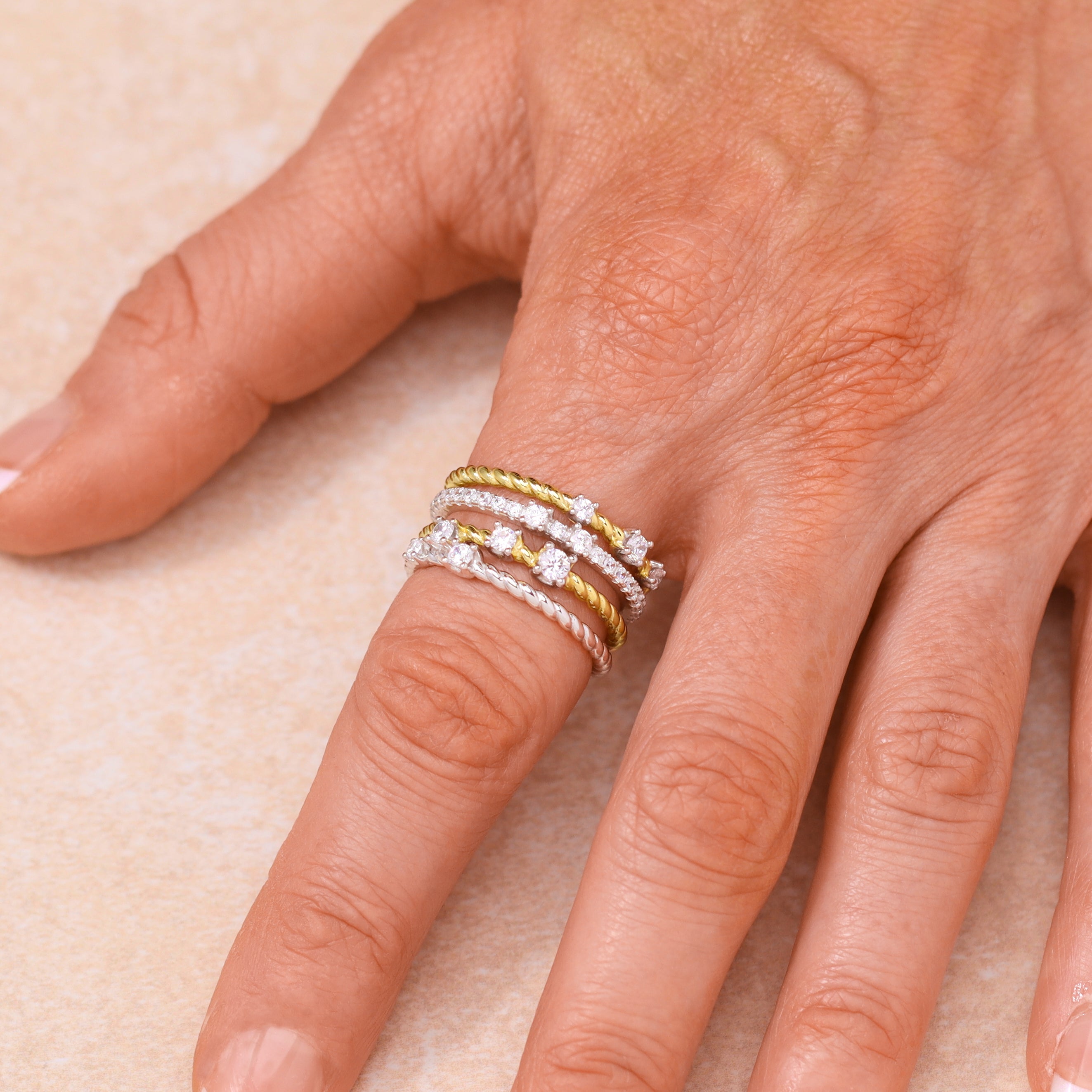 Stefania Gemstone Ring