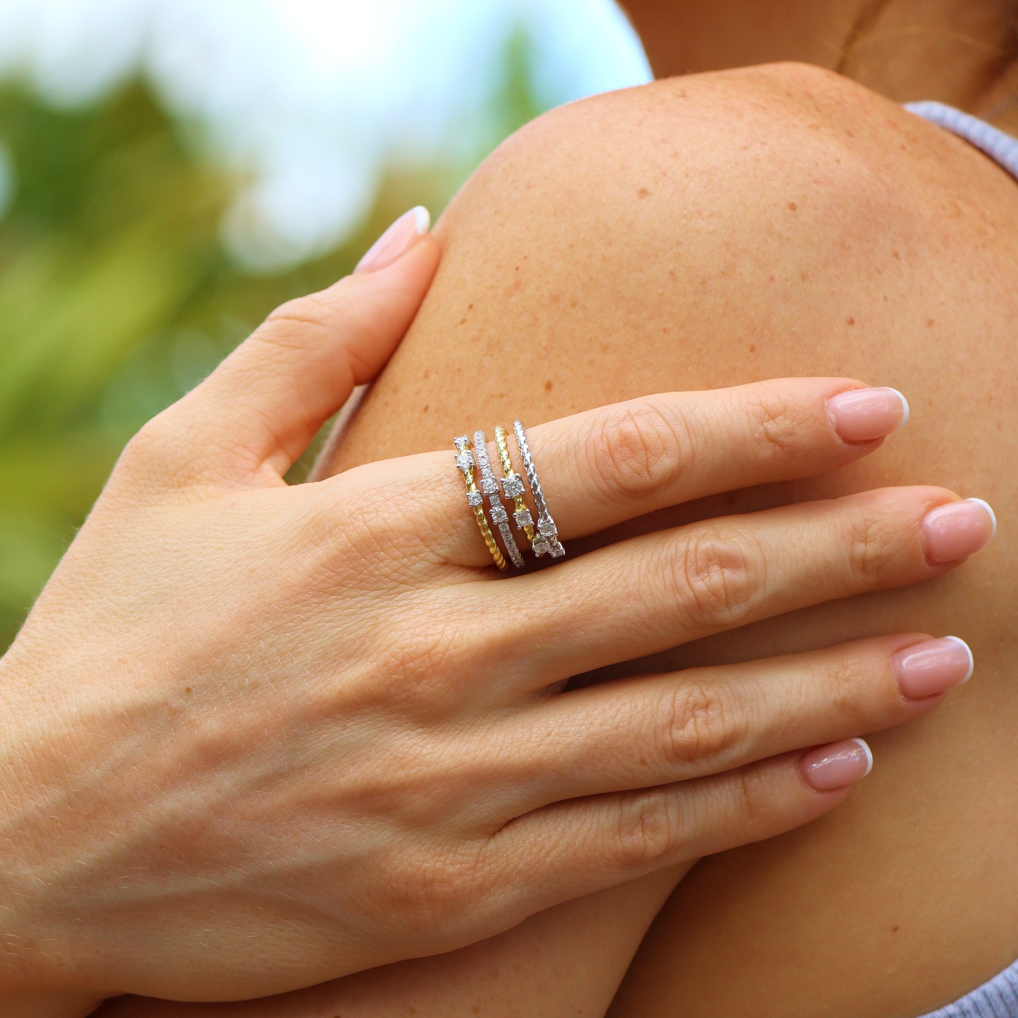 Stefania Gemstone Ring