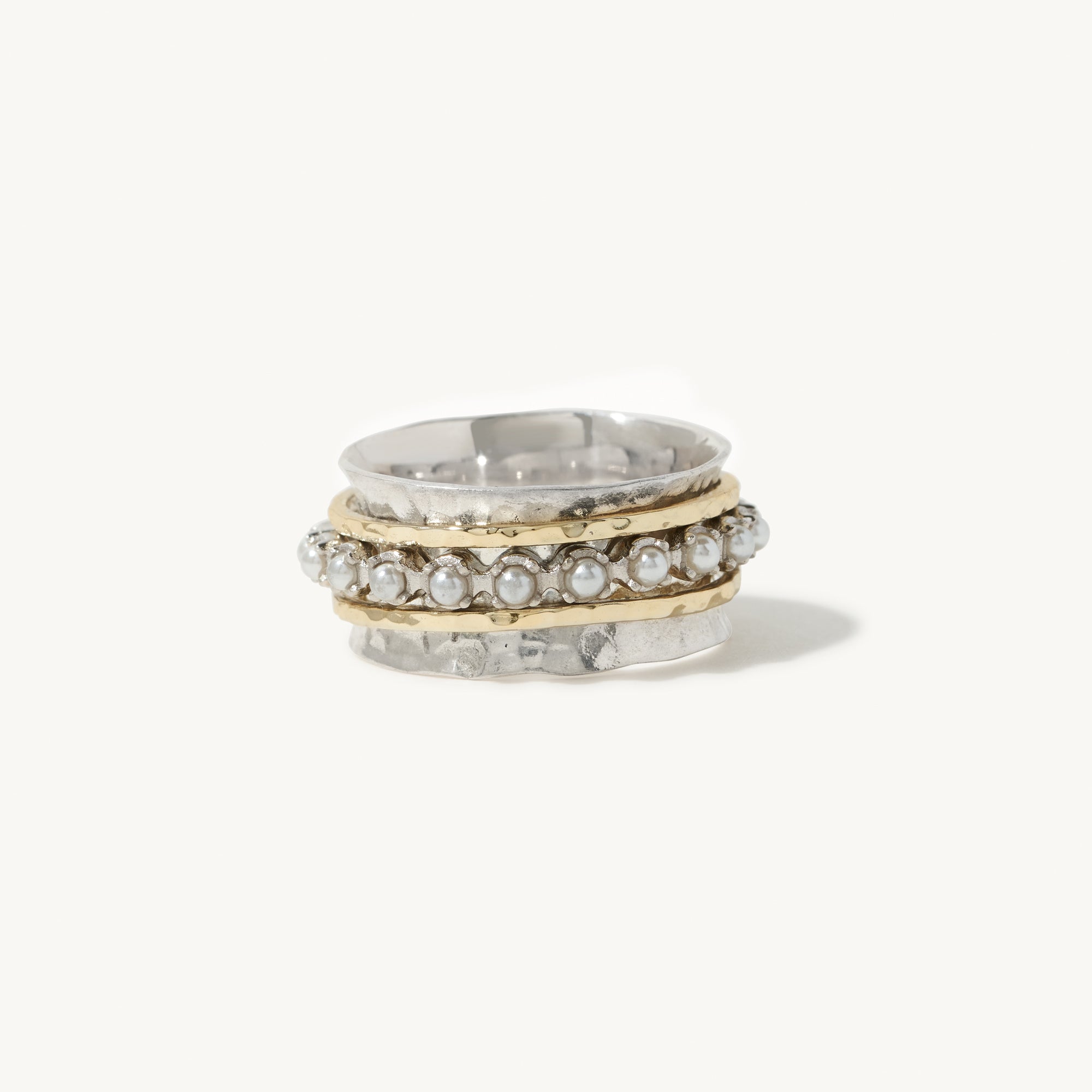 Aria Birthstone Spinner Ring - June