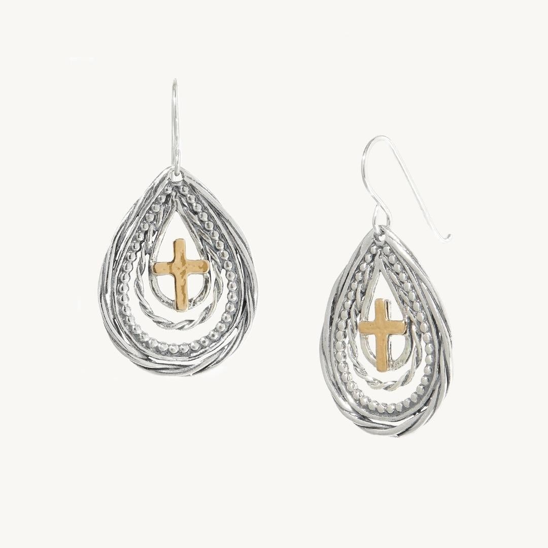 Kaia Cross Earrings