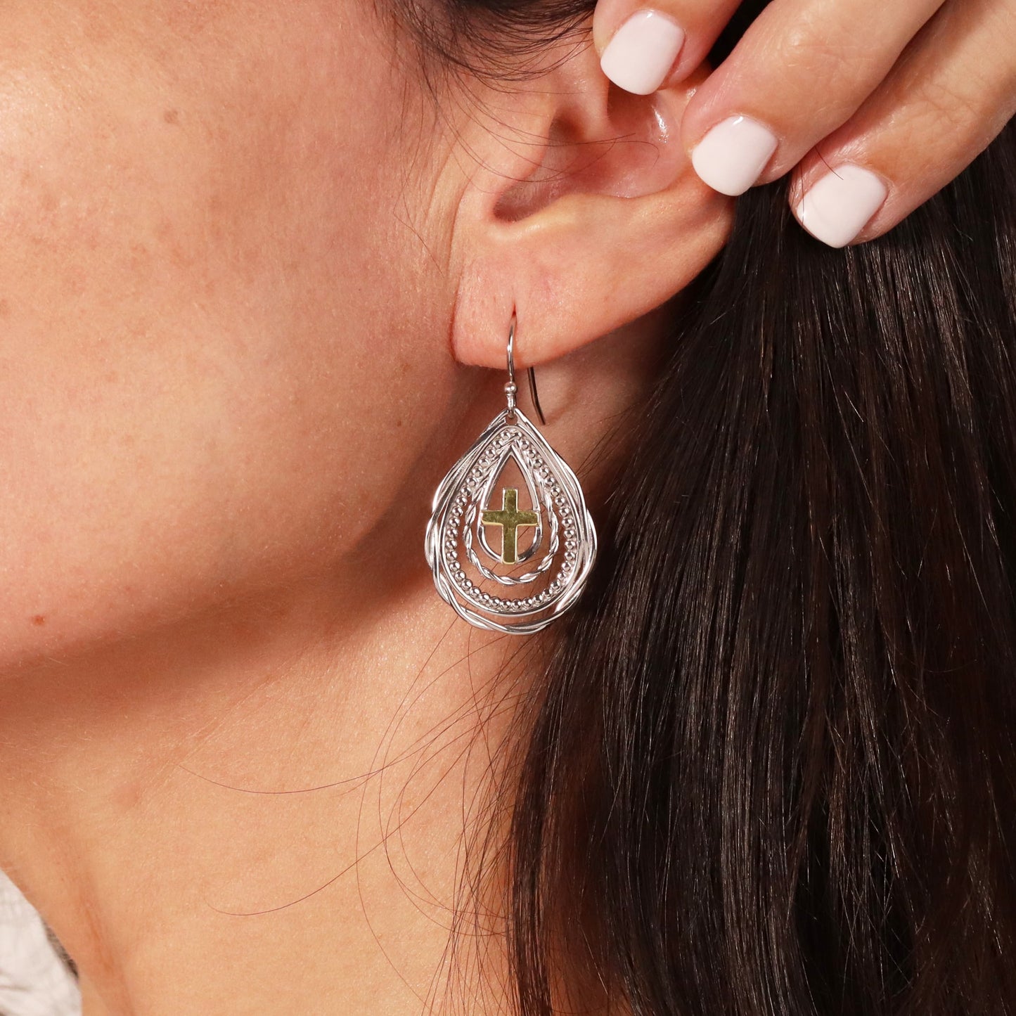 Abby Cross Earrings