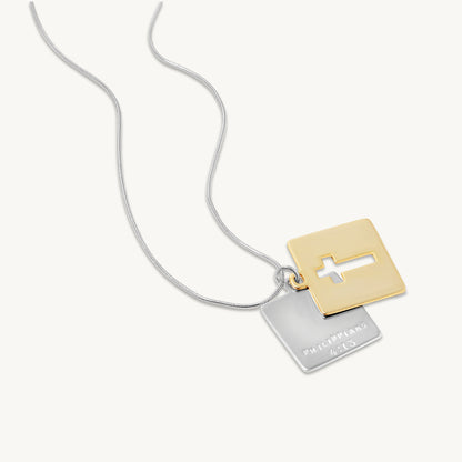 Geena Cross Necklace