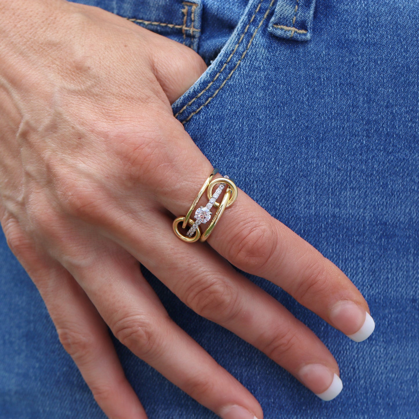 Bellina Connector Ring
