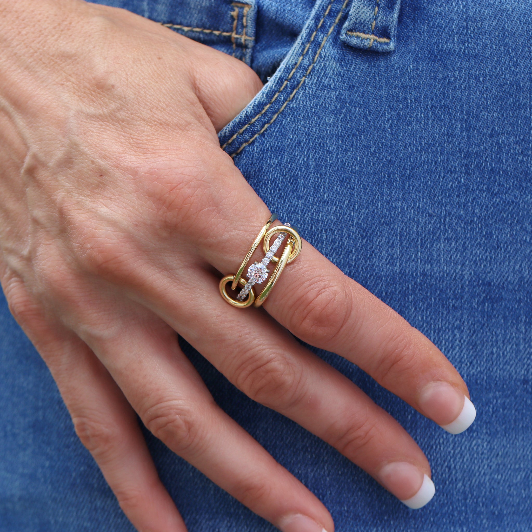 Bellina Connector Ring