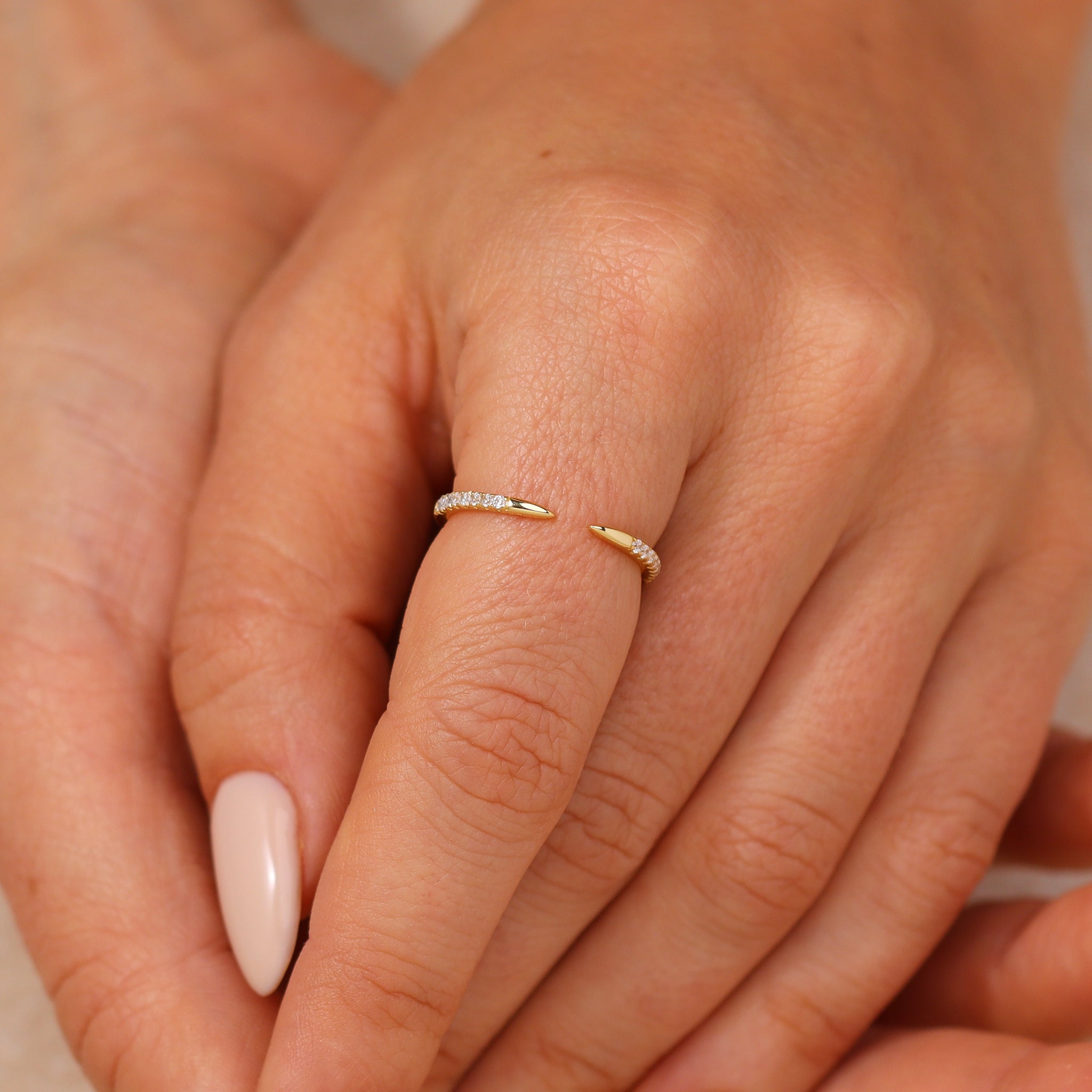 Corinna Dainty Nail Ring