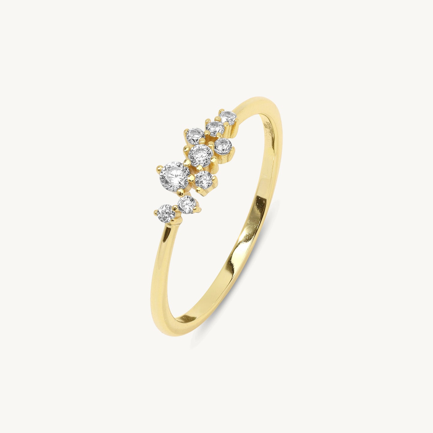 Debora Dainty Cluster Ring