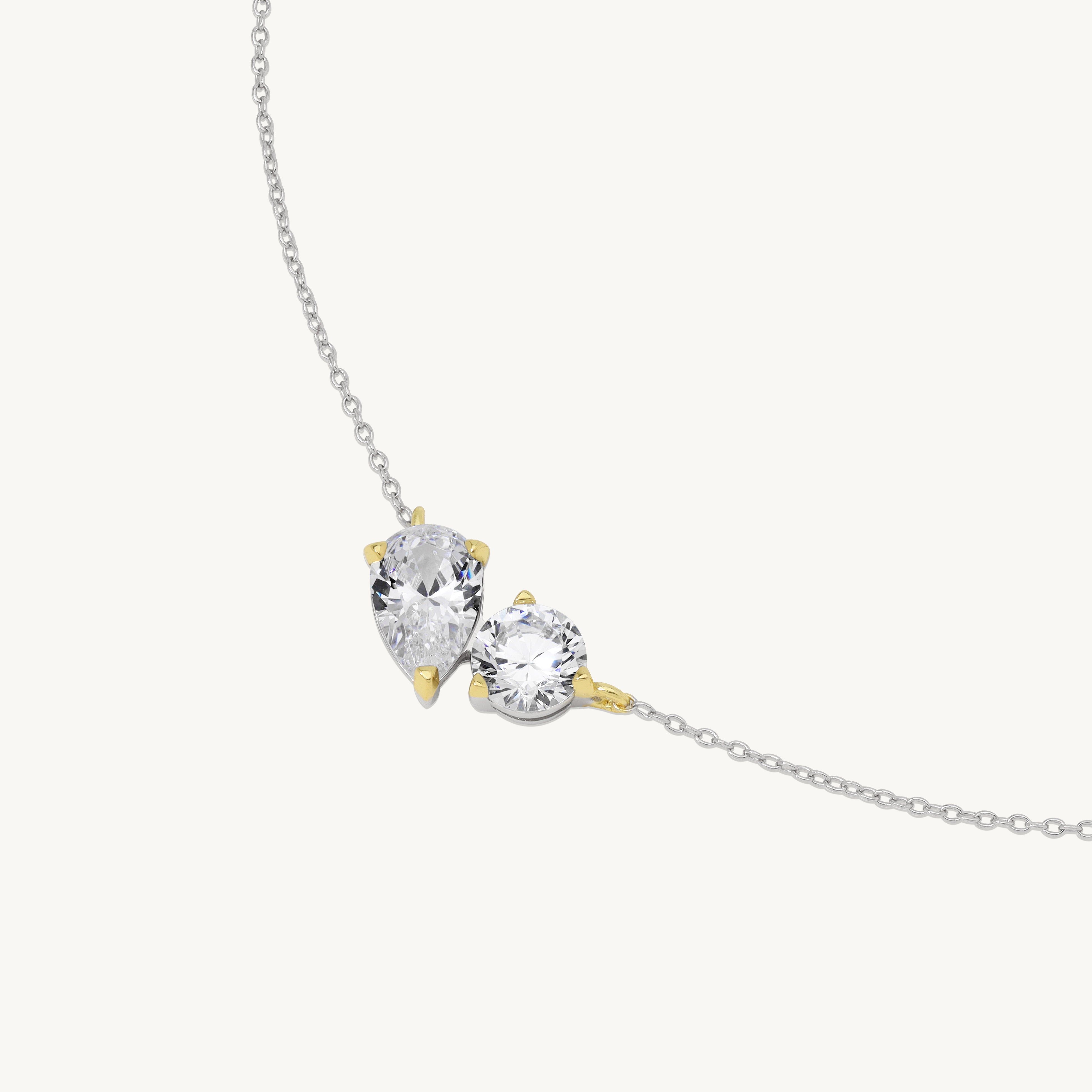 Vera Multistone Pendant Necklace