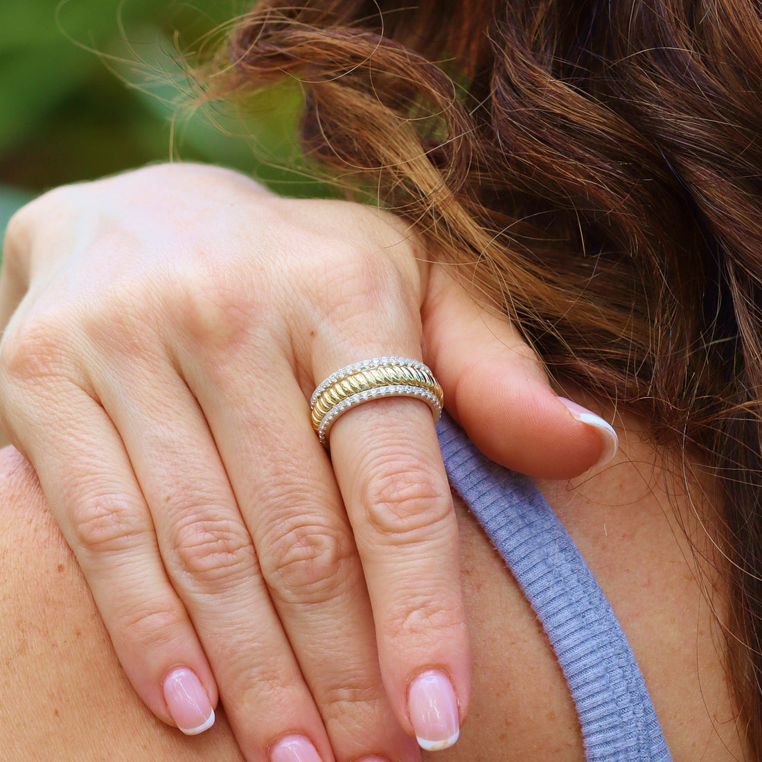 Elena Spinner Ring