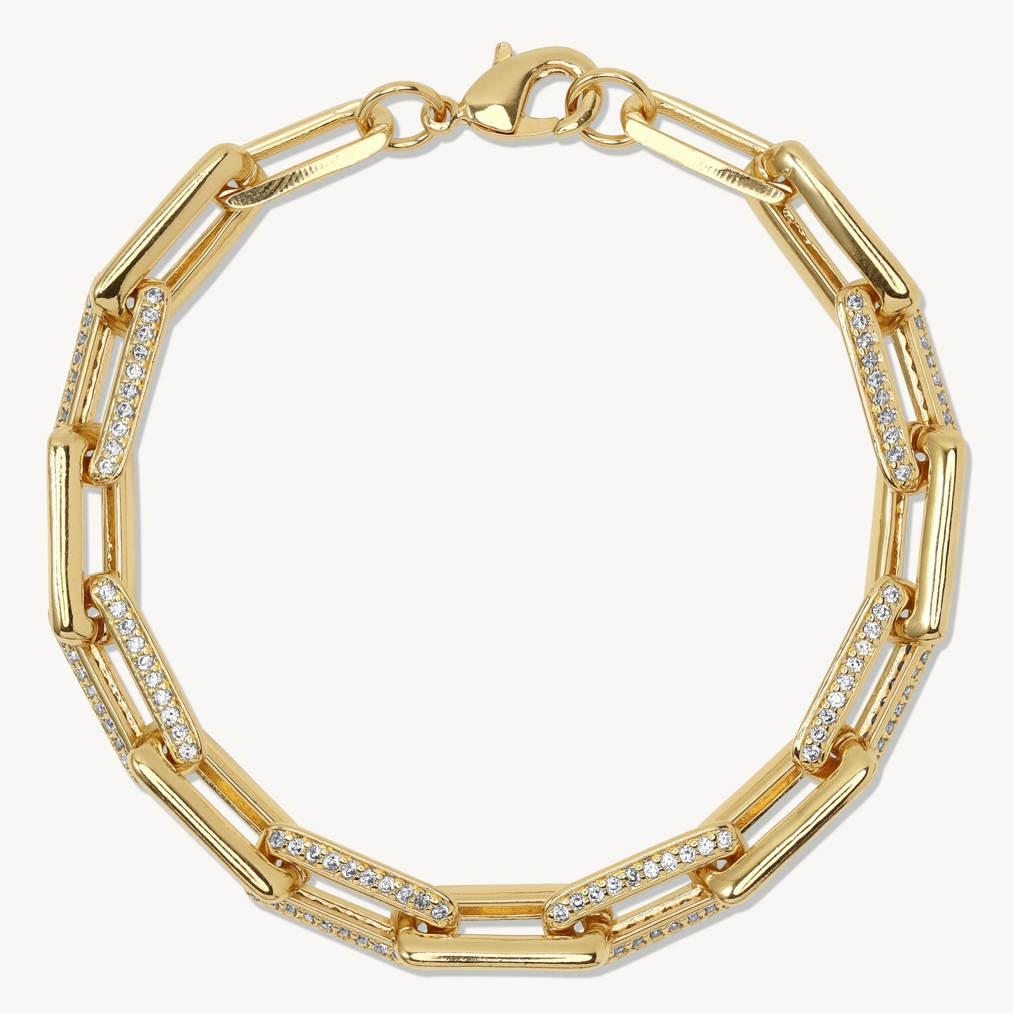 Francesca Paperclip Bracelet