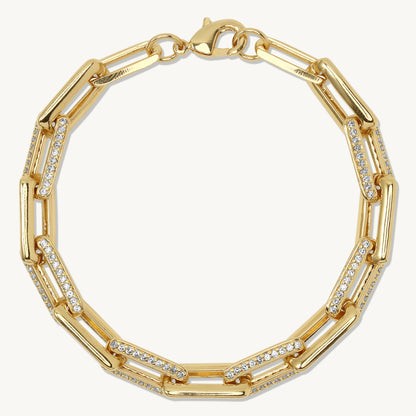 Francesca Paperclip Bracelet