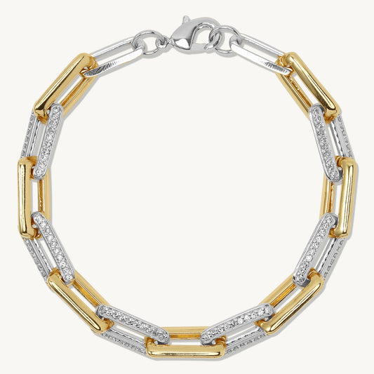 Francesca Paperclip Bracelet