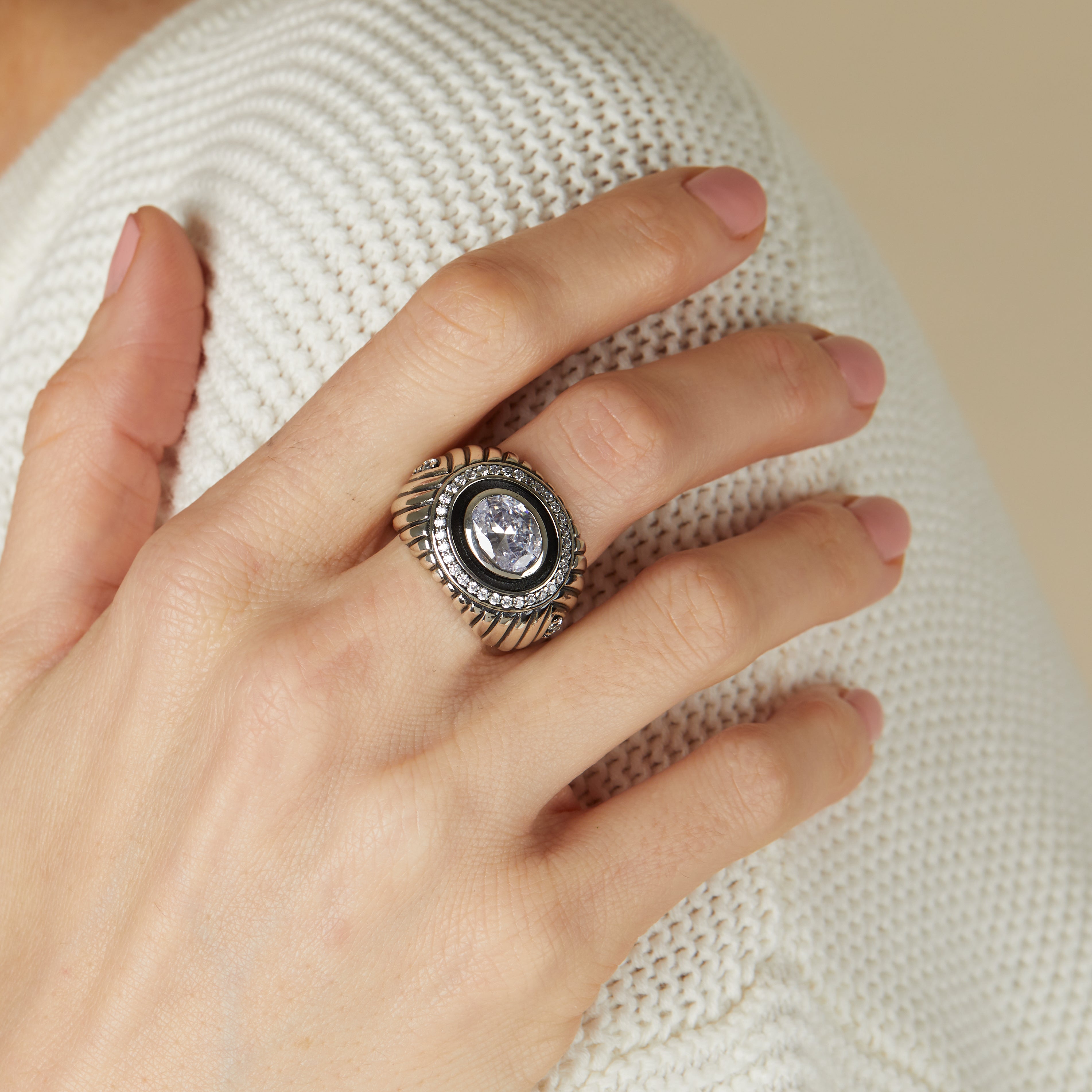 Meridian Gemstone Ring