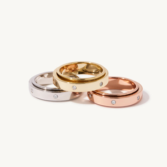 Rosa Spinner Ring