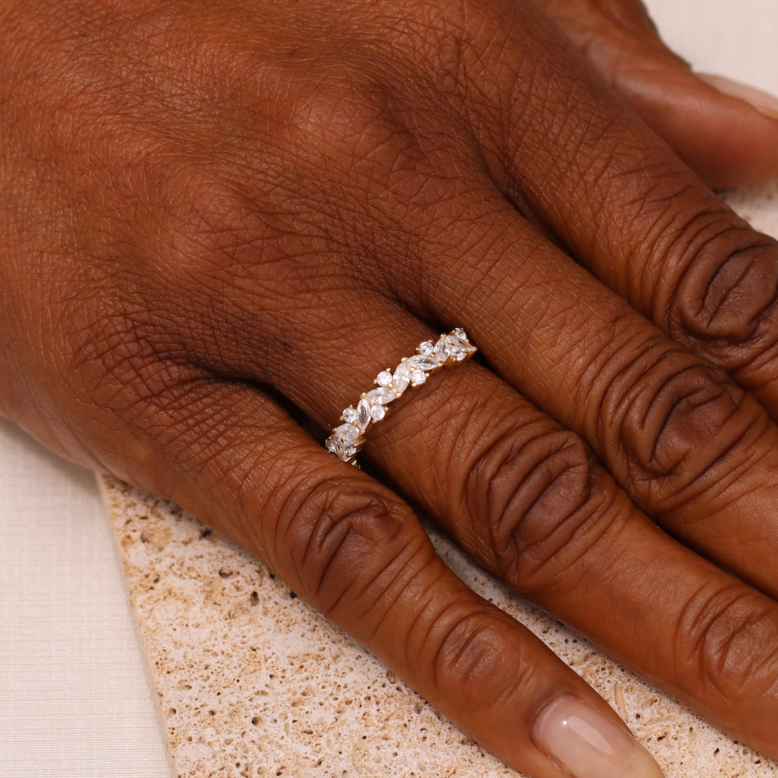 Sia Cluster Ring