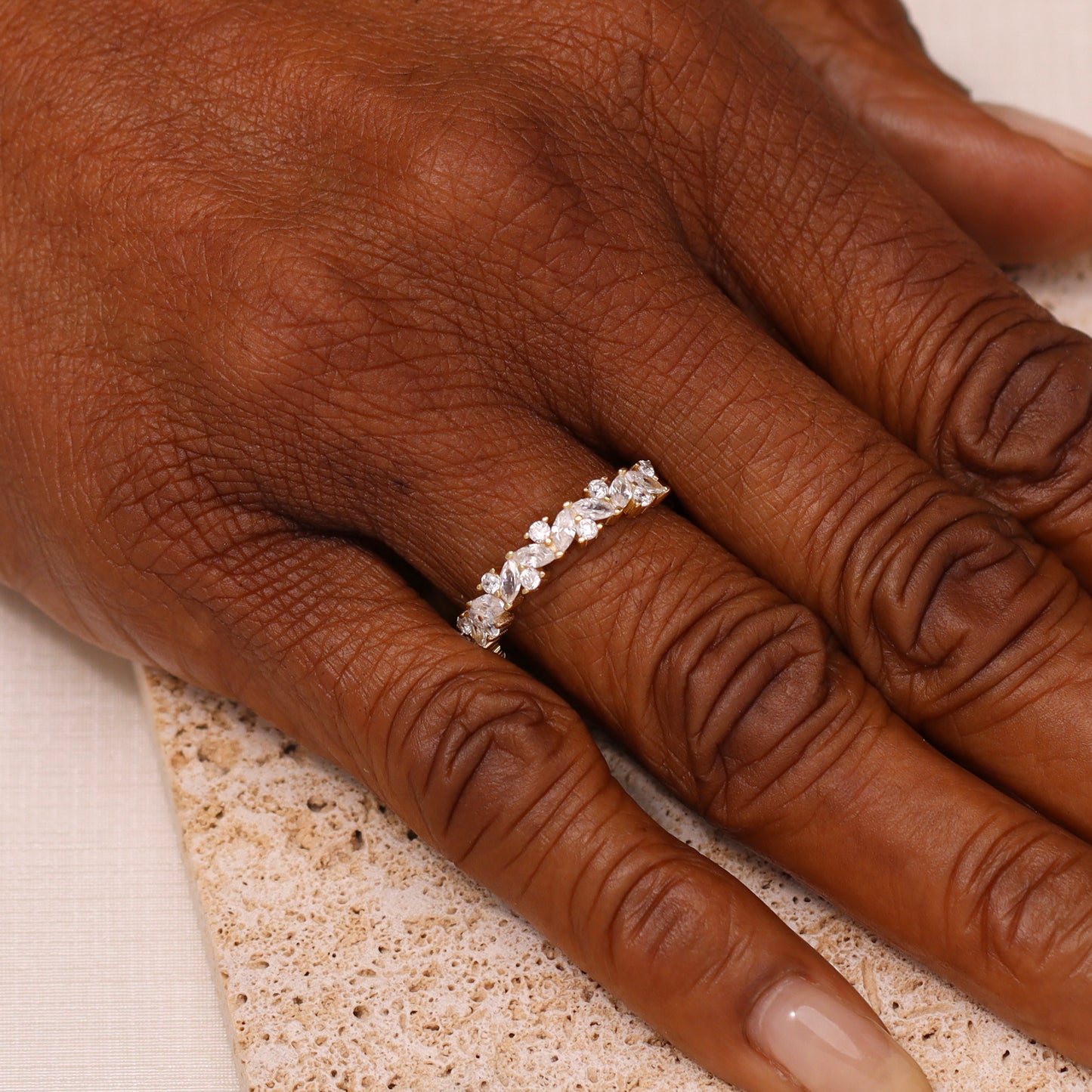 Sia Cluster Ring