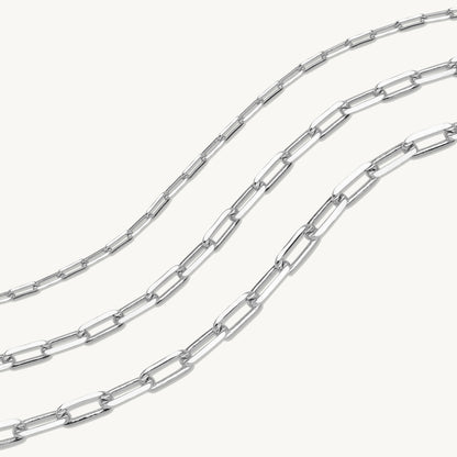 Siena Layered Paperclip Necklace
