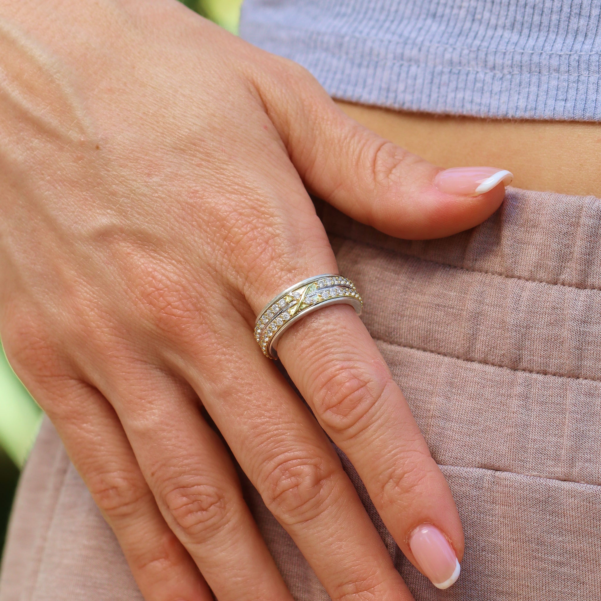 Xenia Spinner Ring