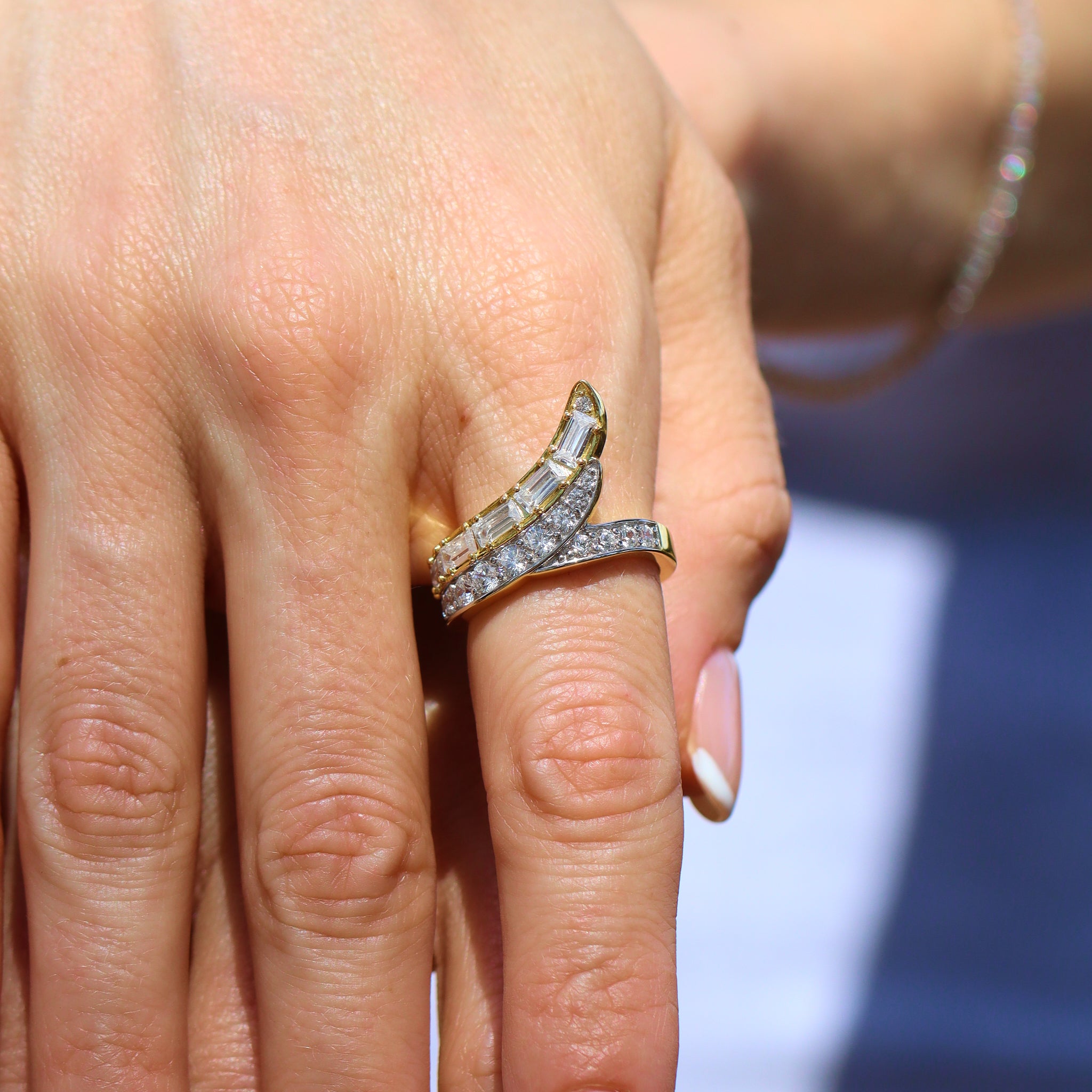 Zephyra Gemstone Ring