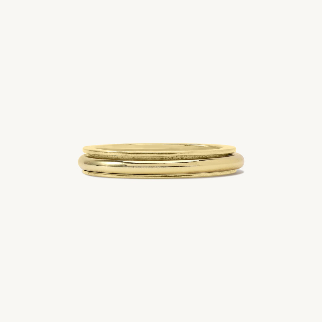 Fausta Minimalist Spinner Ring in 14k gold filled