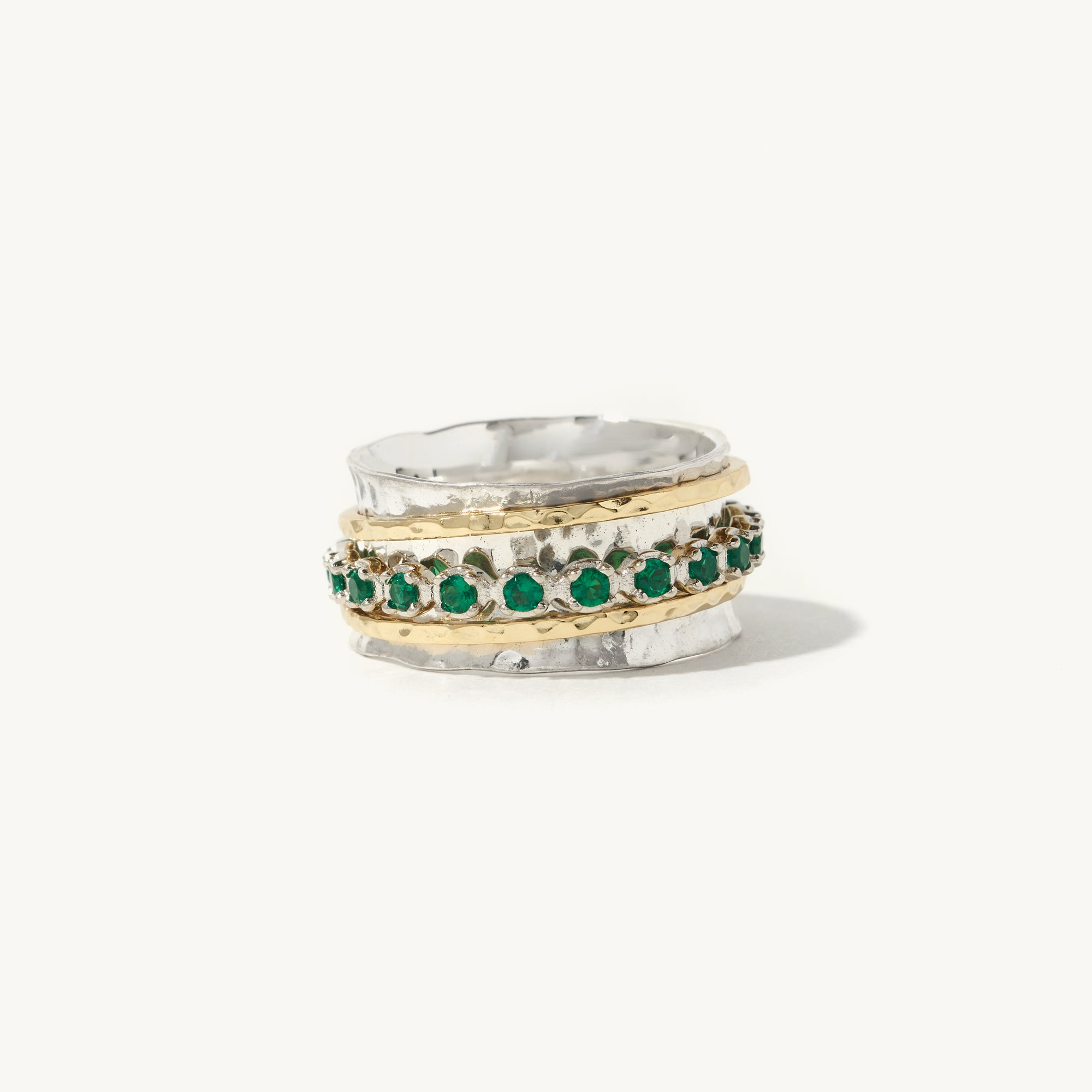 Aria Birthstone Spinner Ring  - May