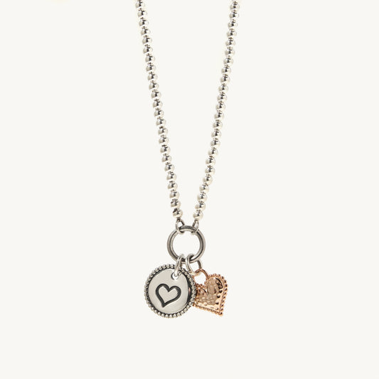 Rebecca Heart Necklace