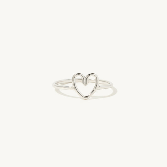 Cadenza Heart Ring