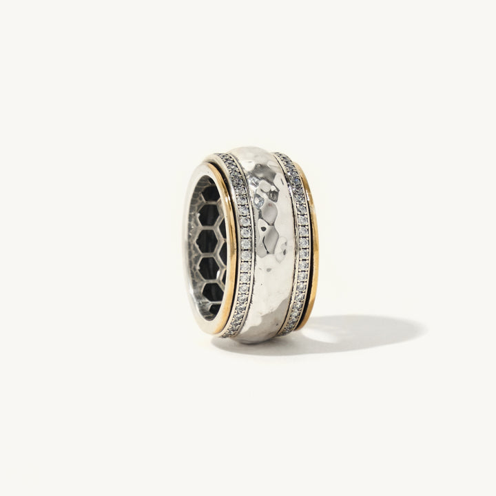 Spinner Rings for Women | Sterling Silver Spinner Rings – Ideaure