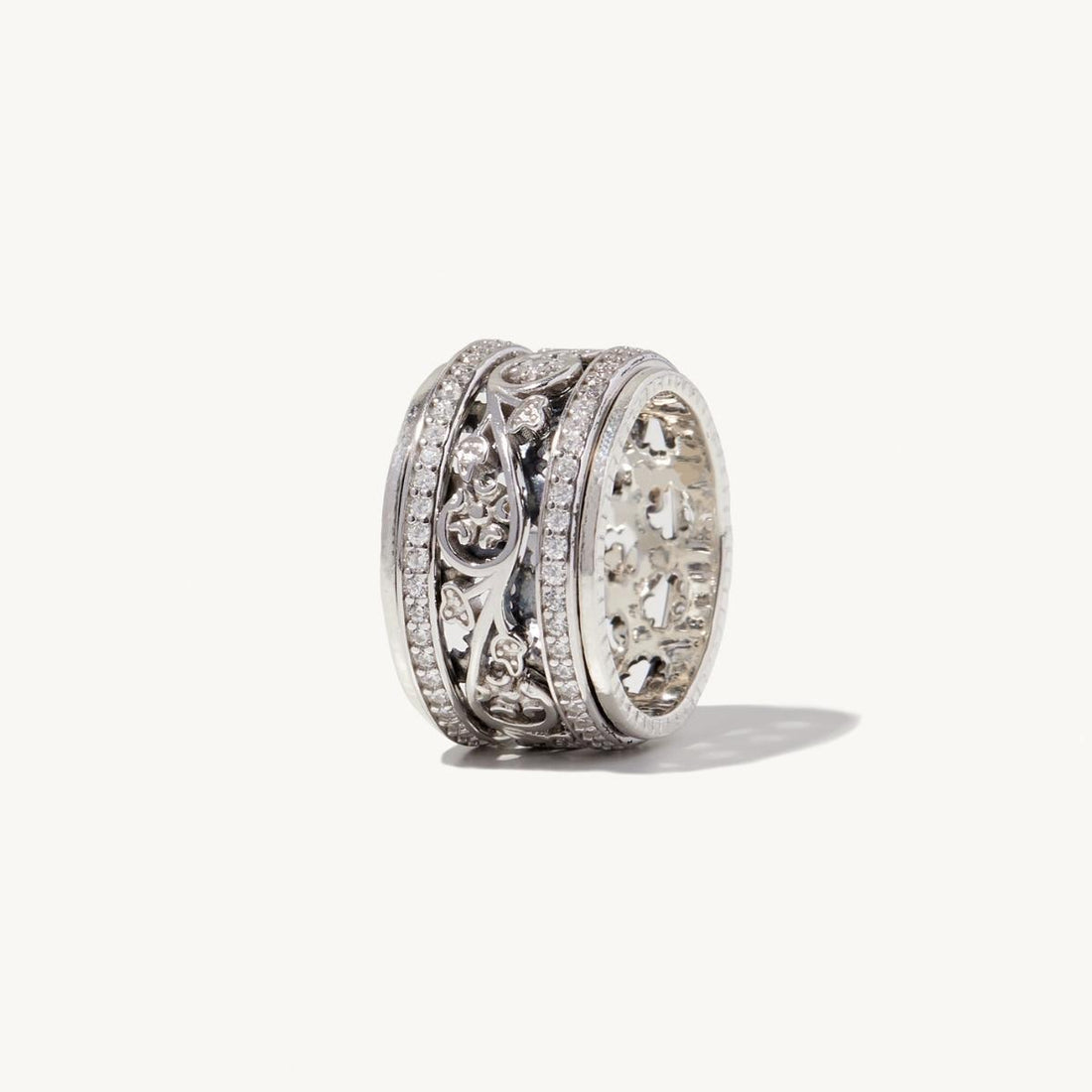 Gia Spinner Ring, view 9