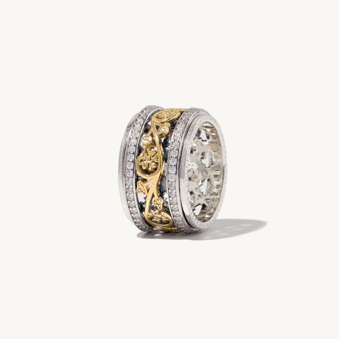 Gia Spinner Ring, view 3