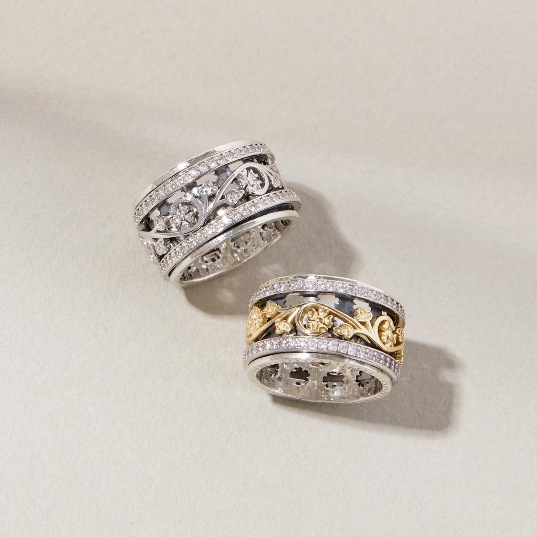 Gia Spinner Ring, view 6