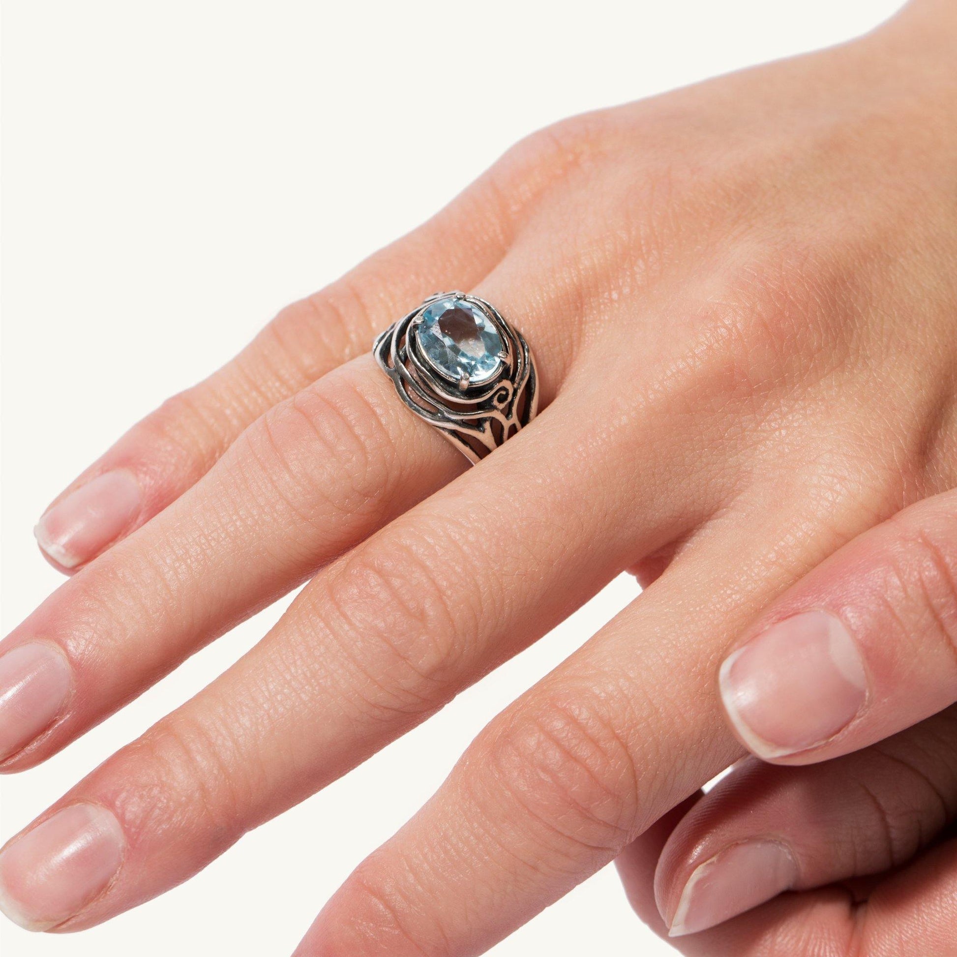Beatrix Gemstone Ring - Ideaure Jewelry